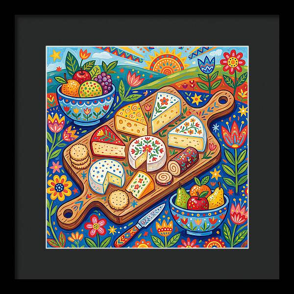 Gourmet Cheese Presentation
