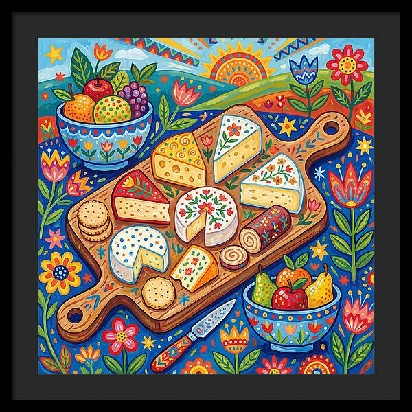 Gourmet Cheese Presentation