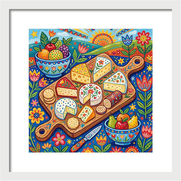 Gourmet Cheese Presentation