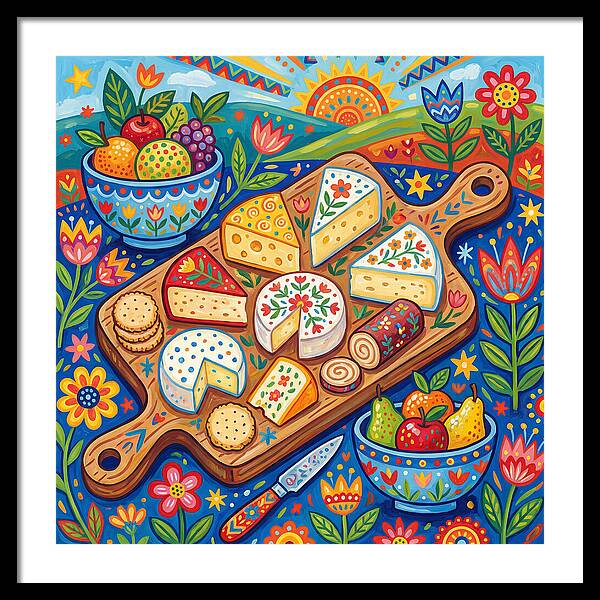 Gourmet Cheese Presentation