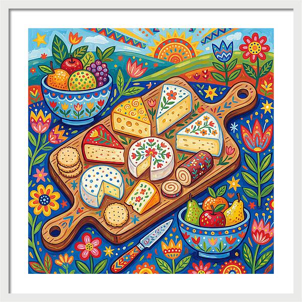Gourmet Cheese Presentation