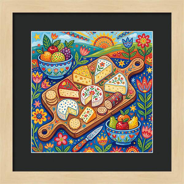 Gourmet Cheese Presentation
