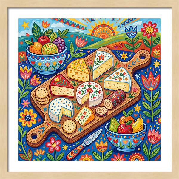 Gourmet Cheese Presentation