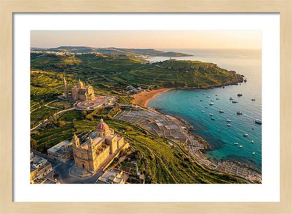 Gozo Island At Golden Hour