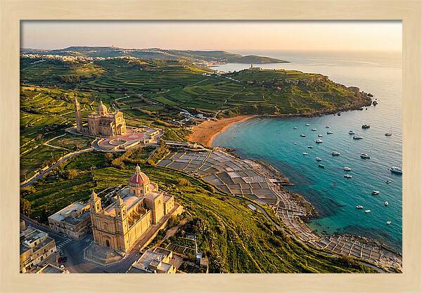 Gozo Island At Golden Hour