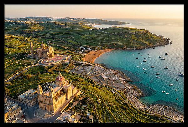 Gozo Island At Golden Hour