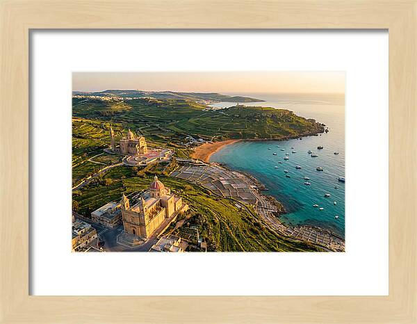 Gozo Island At Golden Hour