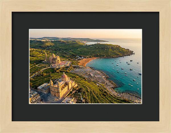 Gozo Island At Golden Hour