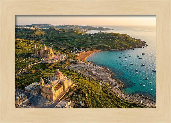 Gozo Island At Golden Hour