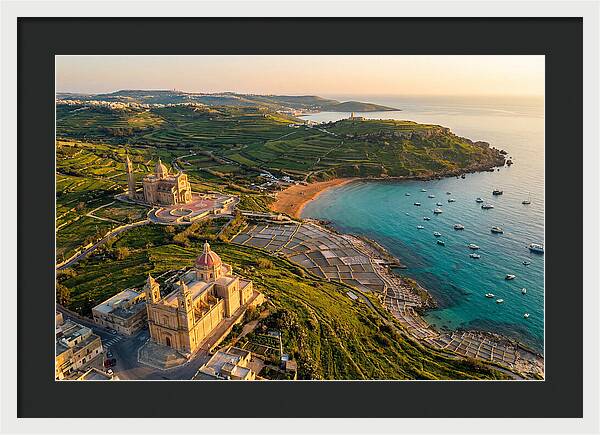 Gozo Island At Golden Hour