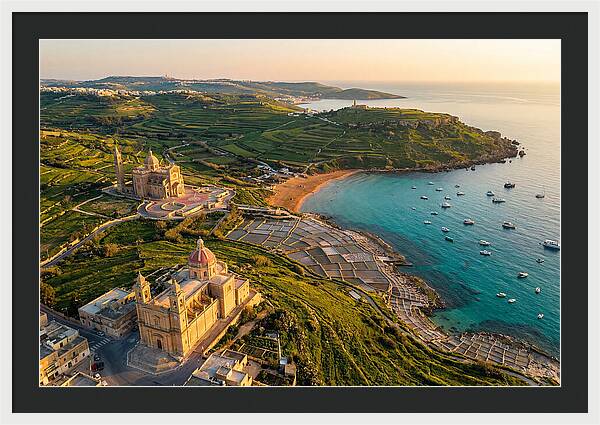 Gozo Island At Golden Hour