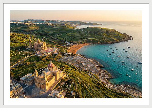 Gozo Island At Golden Hour