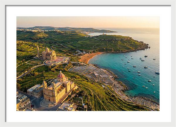 Gozo Island At Golden Hour