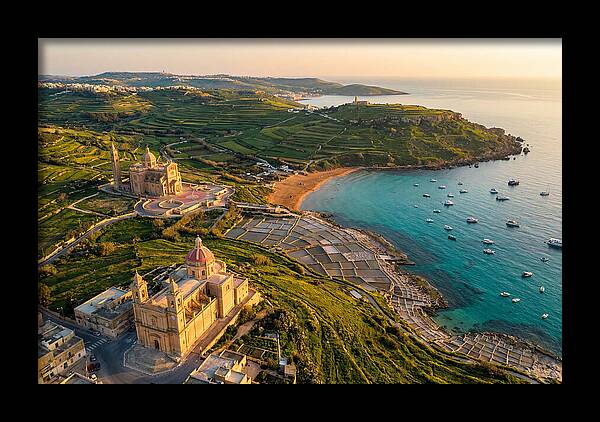 Gozo Island At Golden Hour