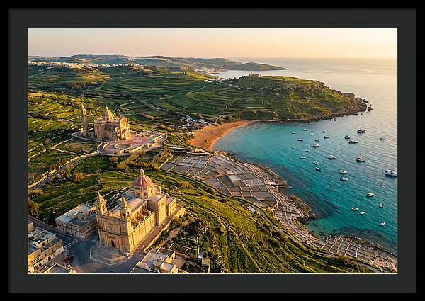 Gozo Island At Golden Hour