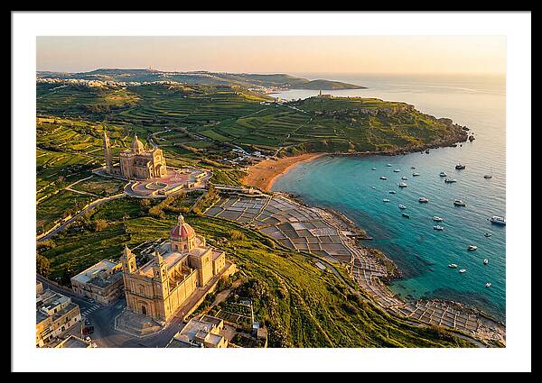 Gozo Island At Golden Hour