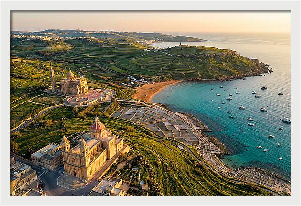 Gozo Island At Golden Hour