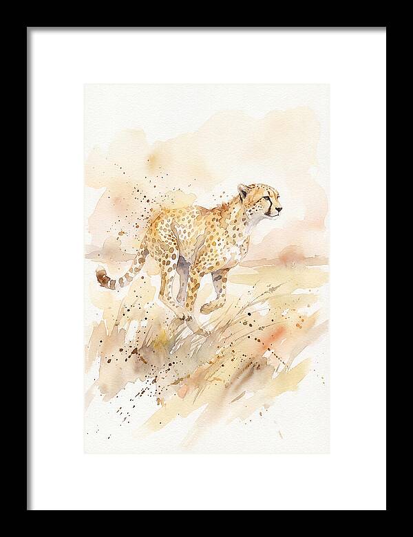 Graceful Cheetah Chase