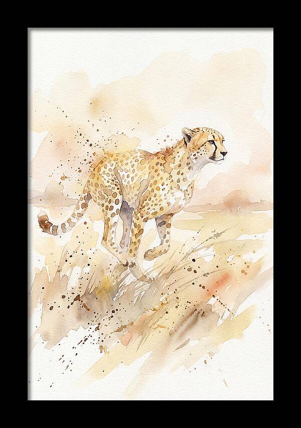Graceful Cheetah Chase