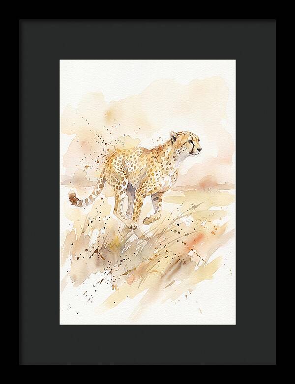 Graceful Cheetah Chase