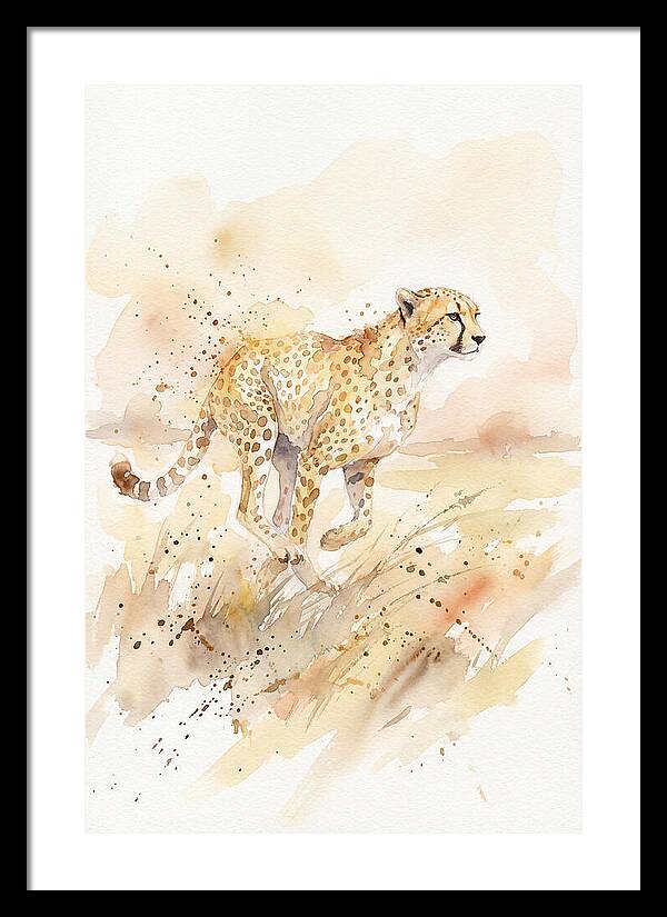 Graceful Cheetah Chase