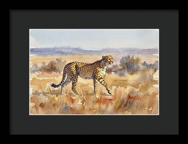 Graceful Cheetah On
