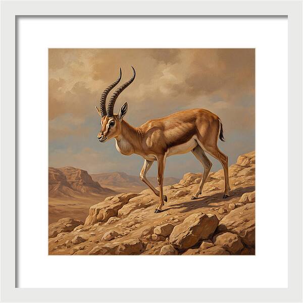 Graceful Gazelle Amidst Wilderness