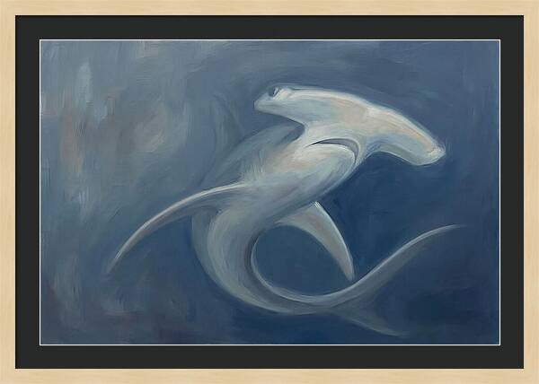 Graceful Hammerhead Shark