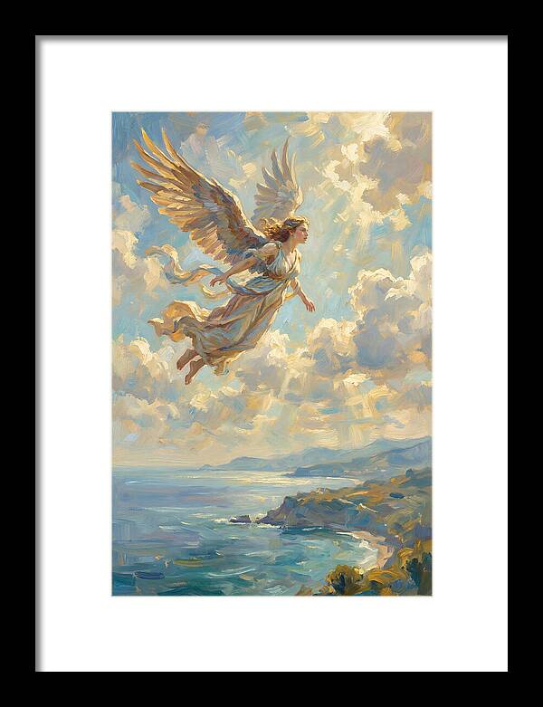 Graceful Harpy In Flight
