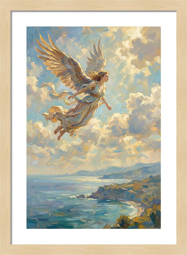 Graceful Harpy In Flight