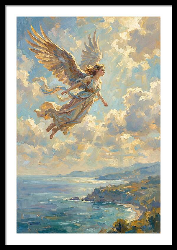 Graceful Harpy In Flight