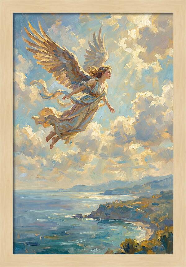 Graceful Harpy In Flight