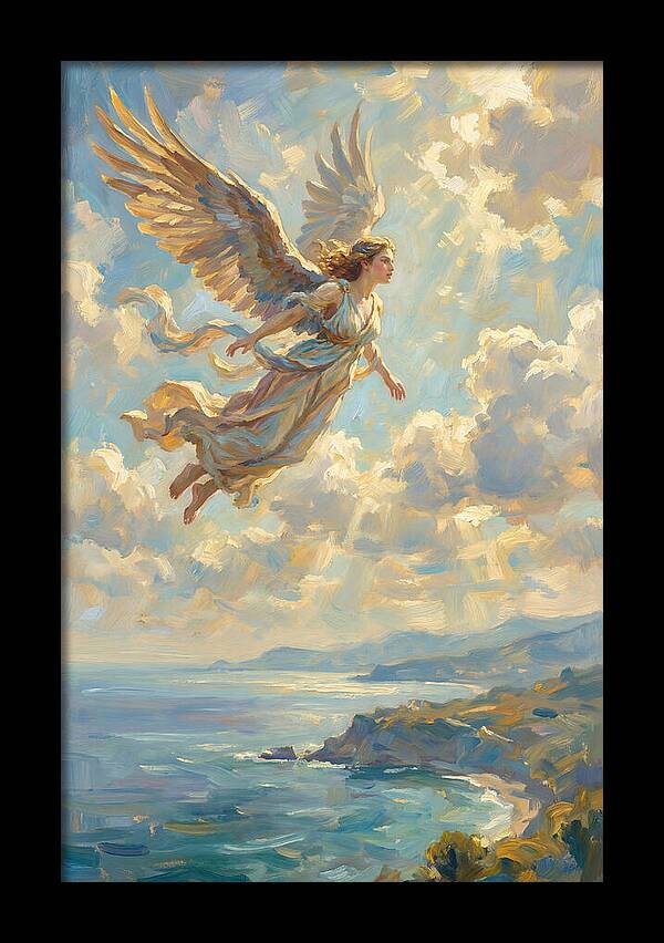 Graceful Harpy In Flight