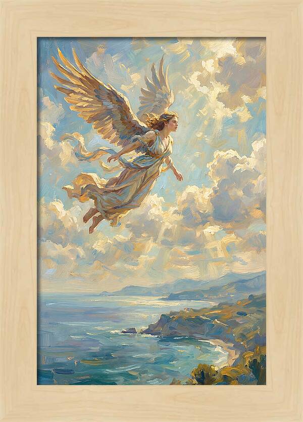 Graceful Harpy In Flight
