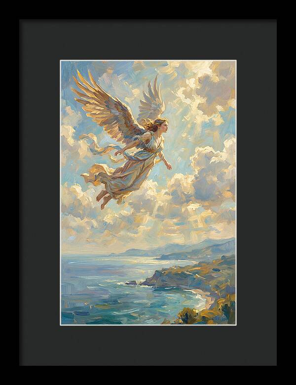 Graceful Harpy In Flight