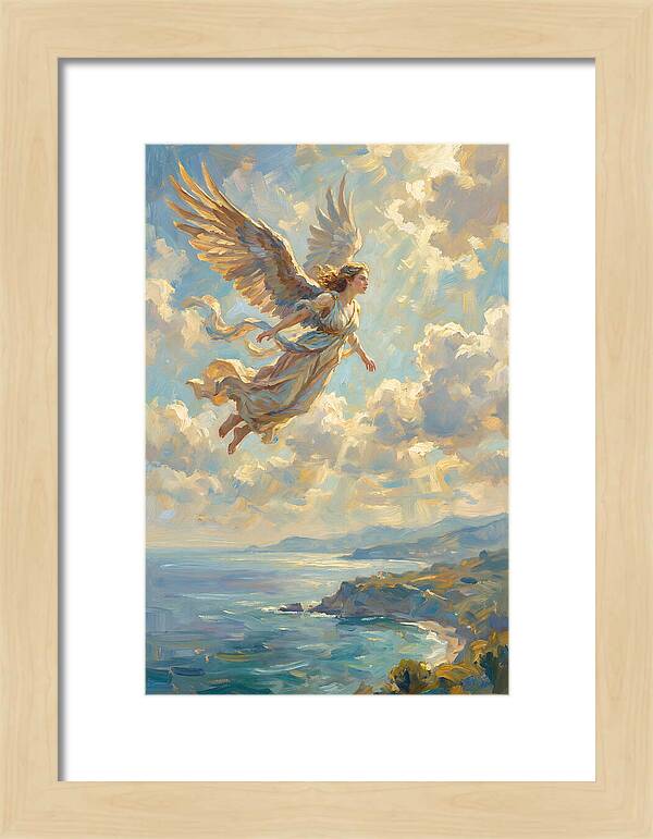 Graceful Harpy In Flight