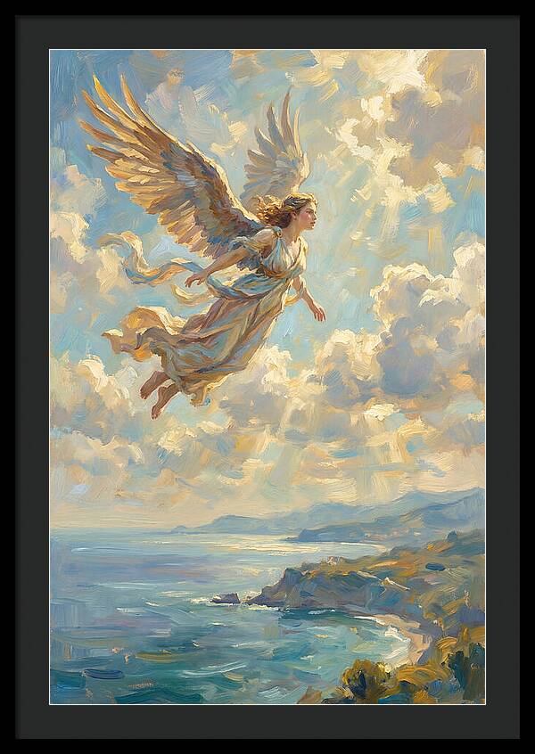 Graceful Harpy In Flight