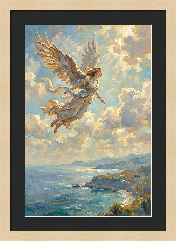 Graceful Harpy In Flight