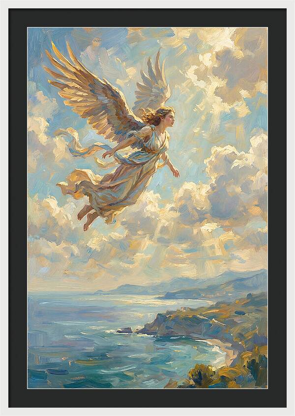 Graceful Harpy In Flight