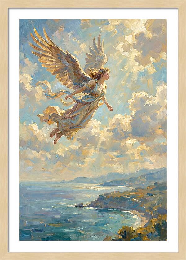 Graceful Harpy In Flight