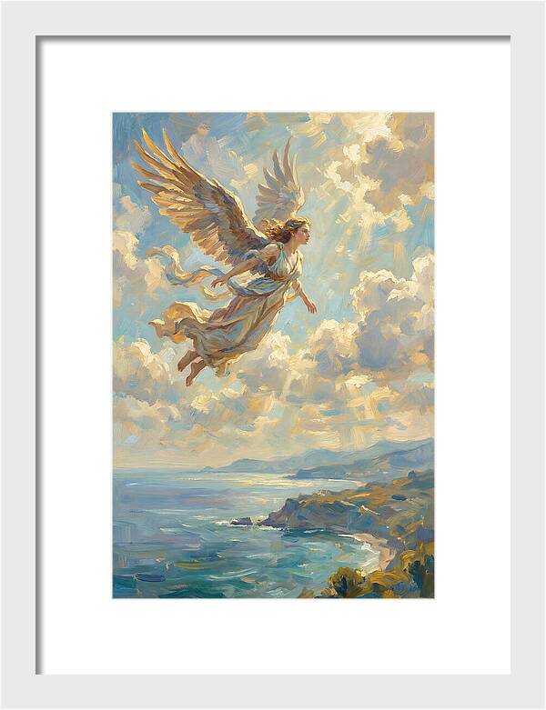 Graceful Harpy In Flight