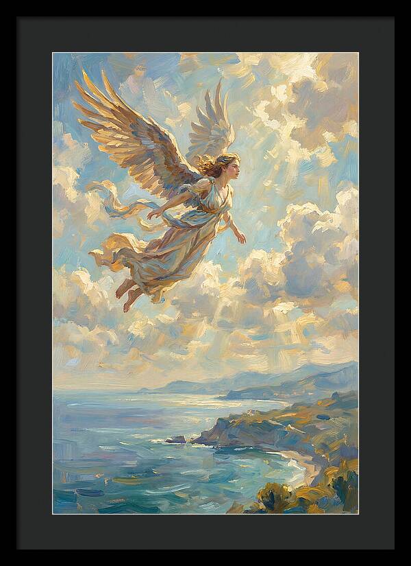 Graceful Harpy In Flight