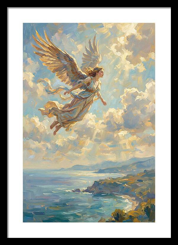 Graceful Harpy In Flight