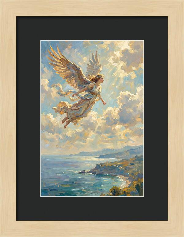 Graceful Harpy In Flight