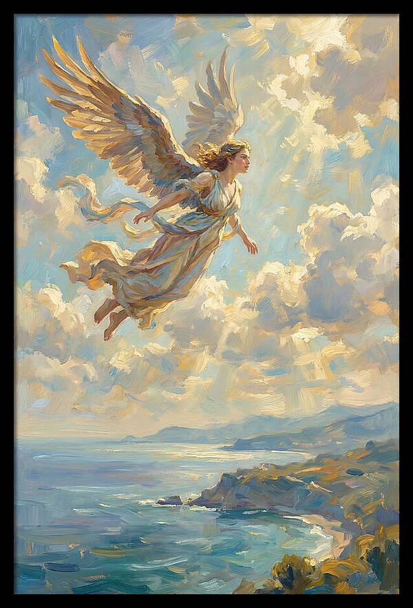 Graceful Harpy In Flight