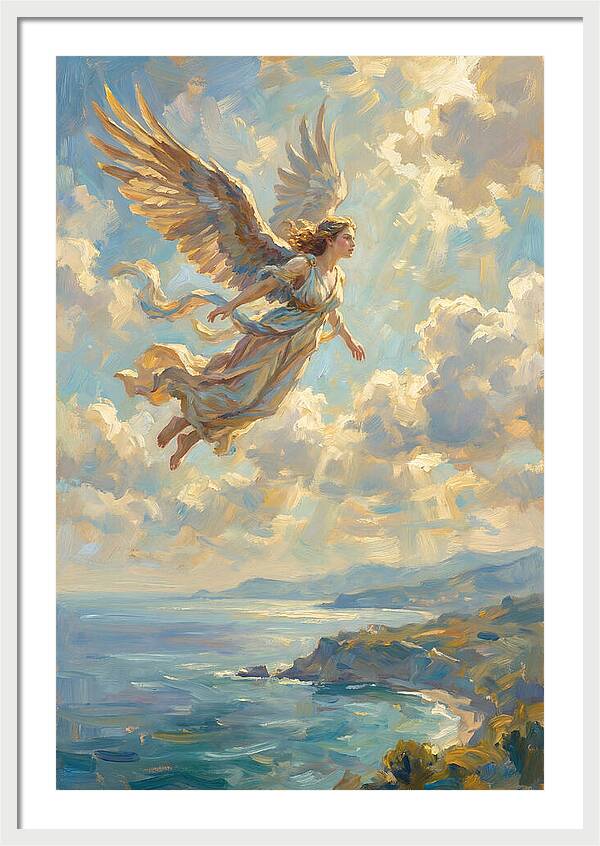 Graceful Harpy In Flight