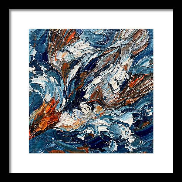 Graceful Merganser Glide