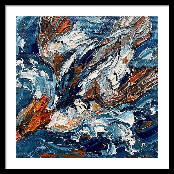 Graceful Merganser Glide