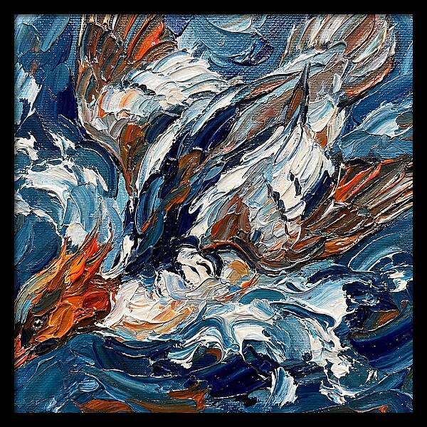 Graceful Merganser Glide