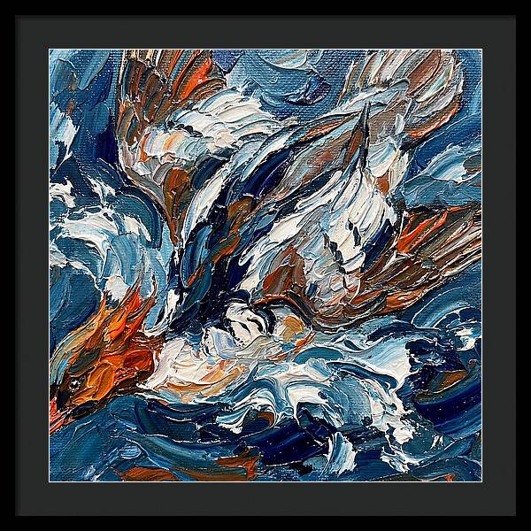 Graceful Merganser Glide